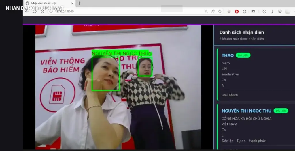 Nhận dạng tìm kiếm khuôn mặt